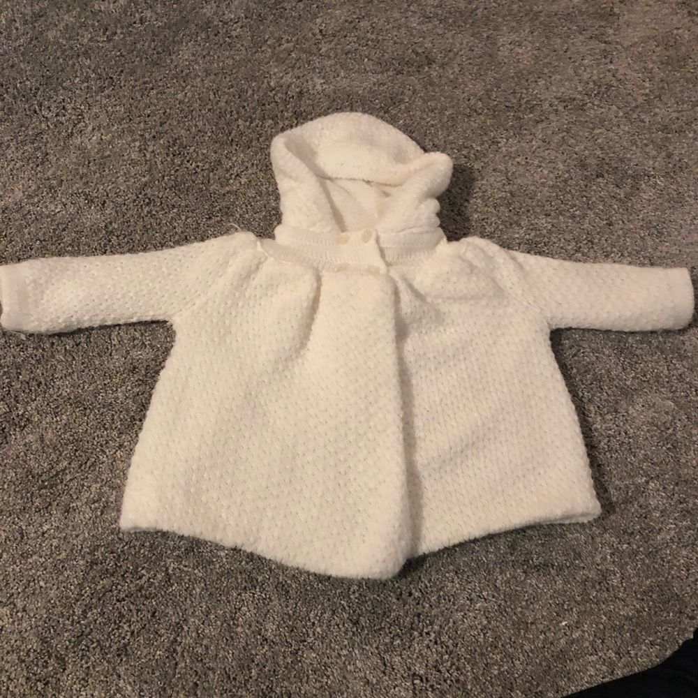 Girls Knitted Poncho Coat